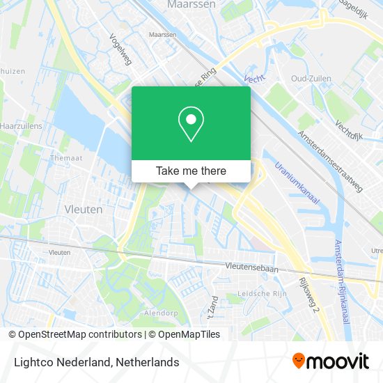Lightco Nederland map