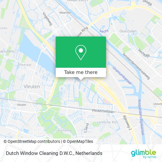 Dutch Window Cleaning D.W.C. map