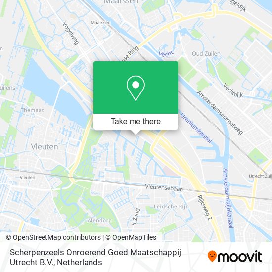 Scherpenzeels Onroerend Goed Maatschappij Utrecht B.V. Karte