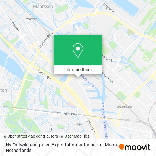 Nv Ontwikkelings- en Exploitatiemaatschappij Meos map