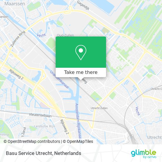 Basu Service Utrecht map