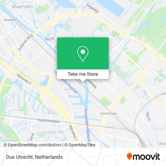 Dus Utrecht map