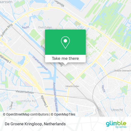 De Groene Kringloop Karte