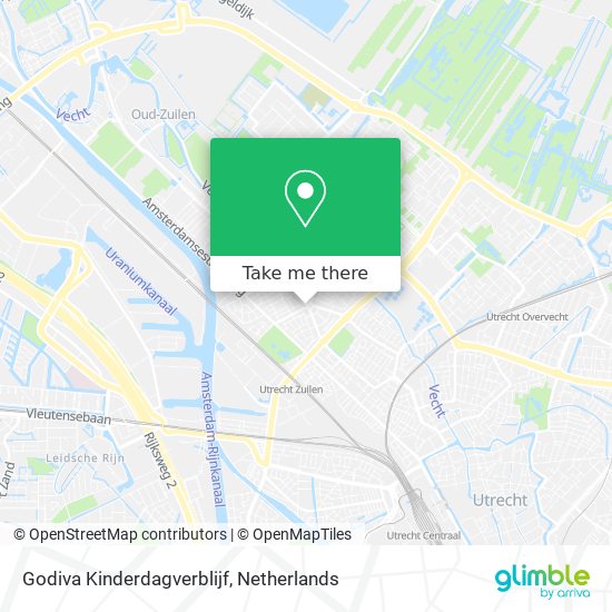 Godiva Kinderdagverblijf map