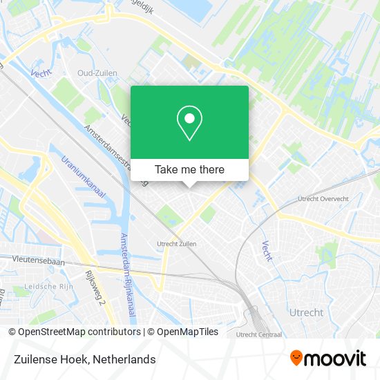 Zuilense Hoek map