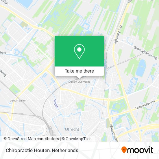 Chiropractie Houten map