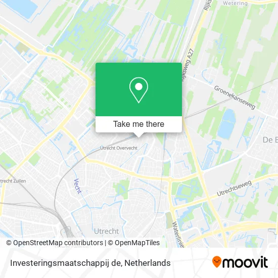 Investeringsmaatschappij de map