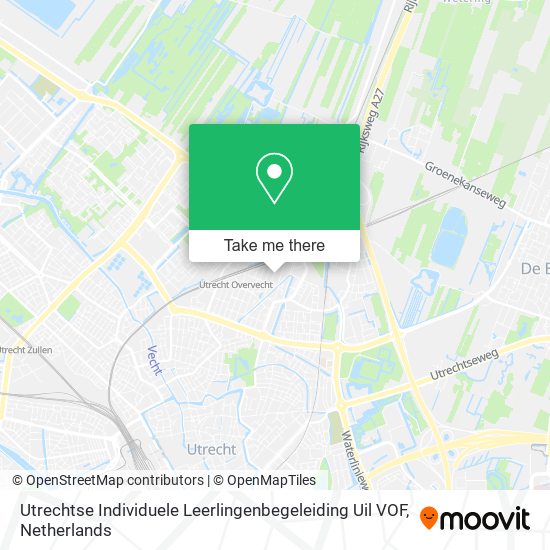 Utrechtse Individuele Leerlingenbegeleiding Uil VOF Karte