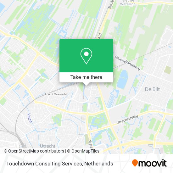 Touchdown Consulting Services map