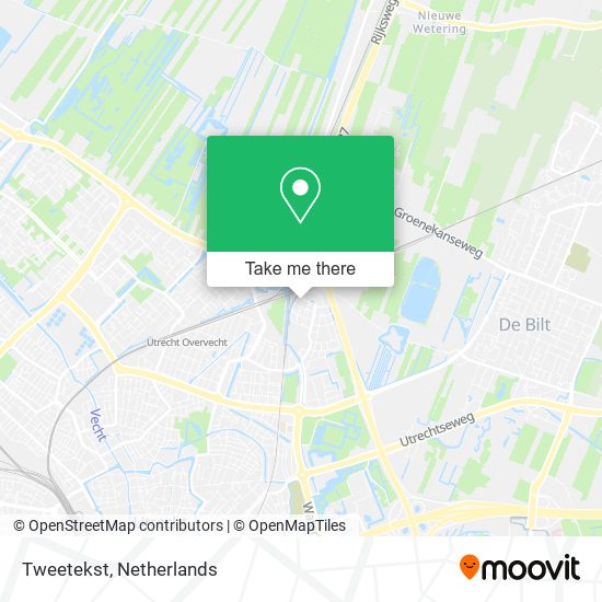 Tweetekst map