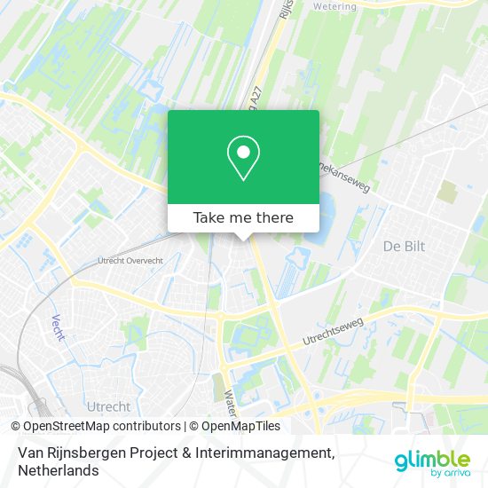 Van Rijnsbergen Project & Interimmanagement map