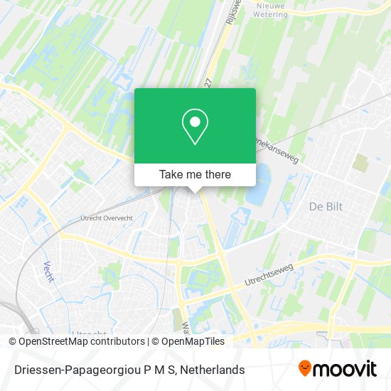 Driessen-Papageorgiou P M S map