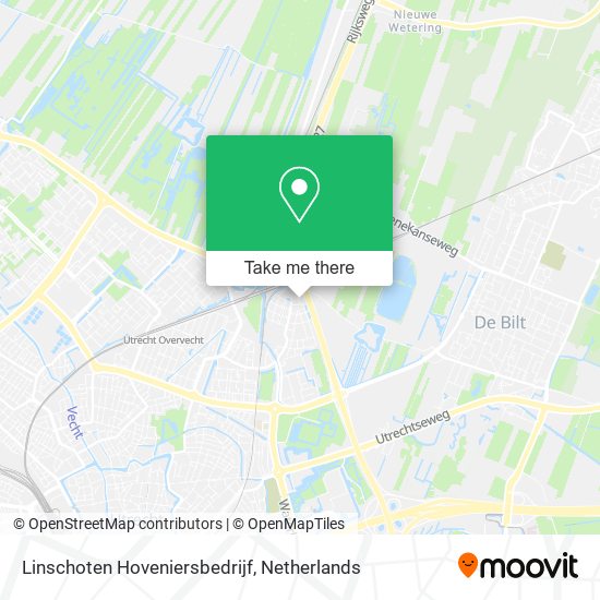 Linschoten Hoveniersbedrijf map