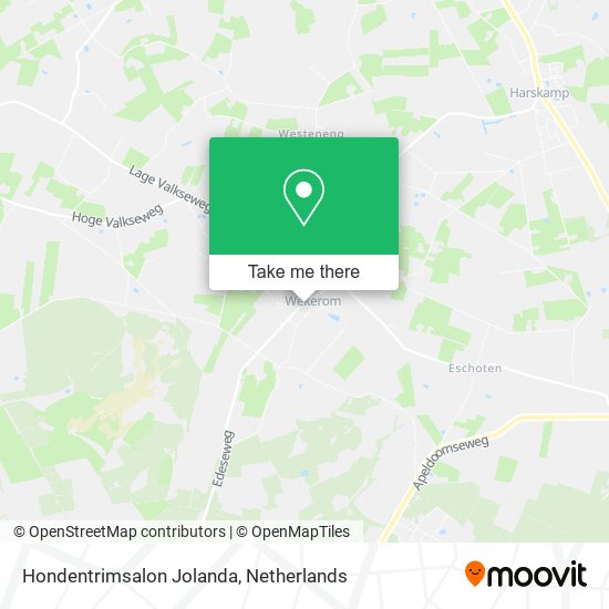 Hondentrimsalon Jolanda map