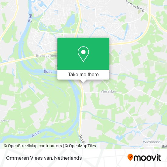 Ommeren Vlees van map