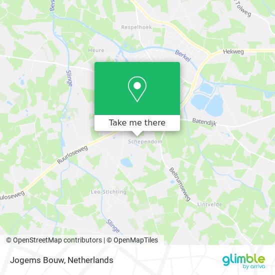 Jogems Bouw map