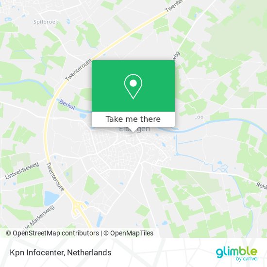 Kpn Infocenter map