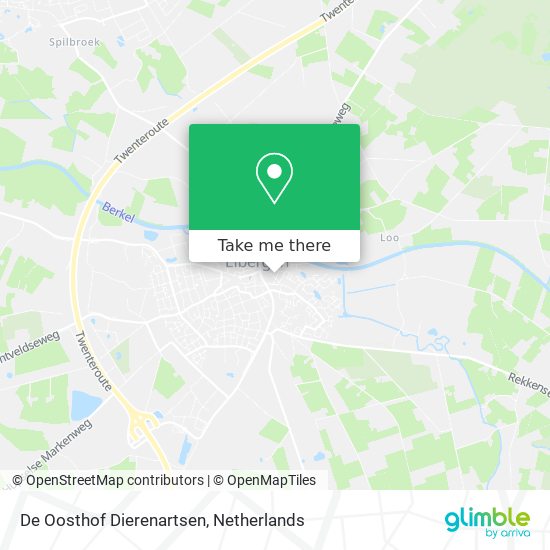 De Oosthof Dierenartsen map