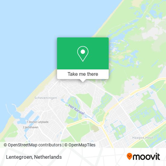 Lentegroen map