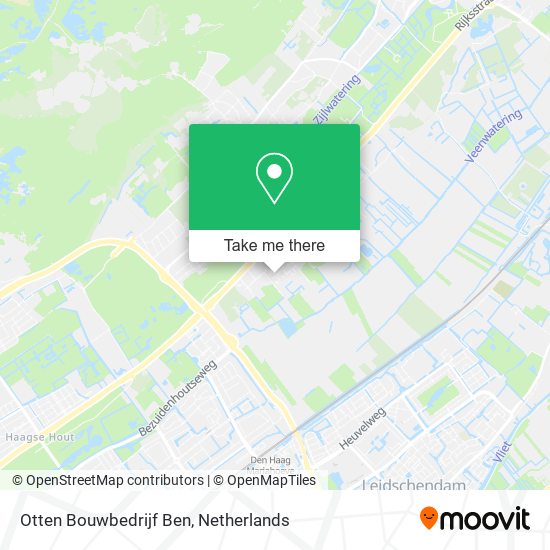 Otten Bouwbedrijf Ben map