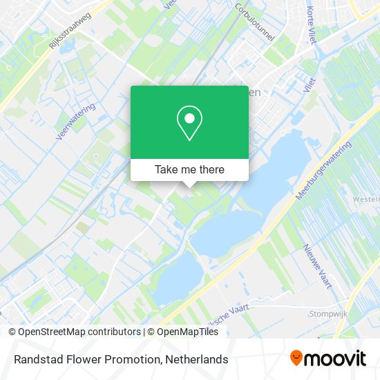 Randstad Flower Promotion map