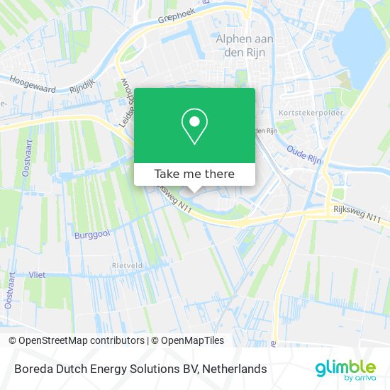 Boreda Dutch Energy Solutions BV Karte