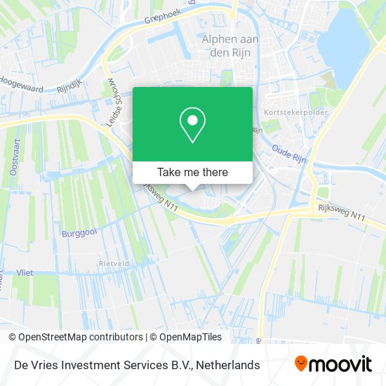De Vries Investment Services B.V. map