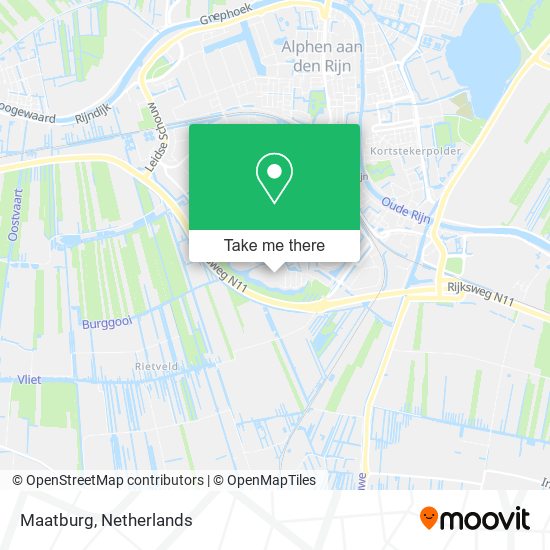 Maatburg map