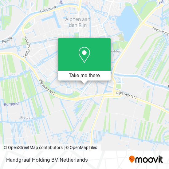 Handgraaf Holding BV map