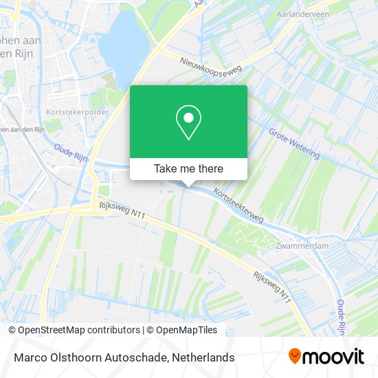 Marco Olsthoorn Autoschade map