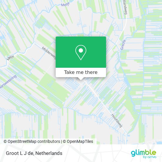 Groot L J de map