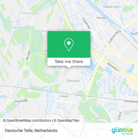 Deutsche Teile map