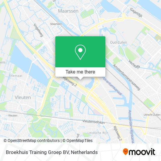 Broekhuis Training Groep BV Karte