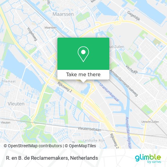 R. en B. de Reclamemakers map