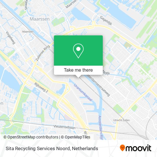 Sita Recycling Services Noord map