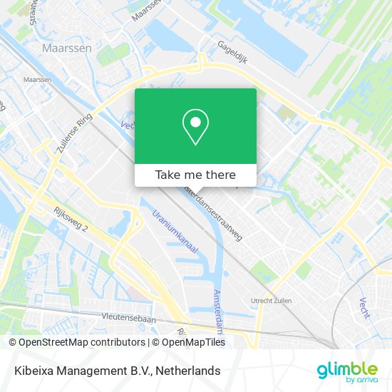 Kibeixa Management B.V. map