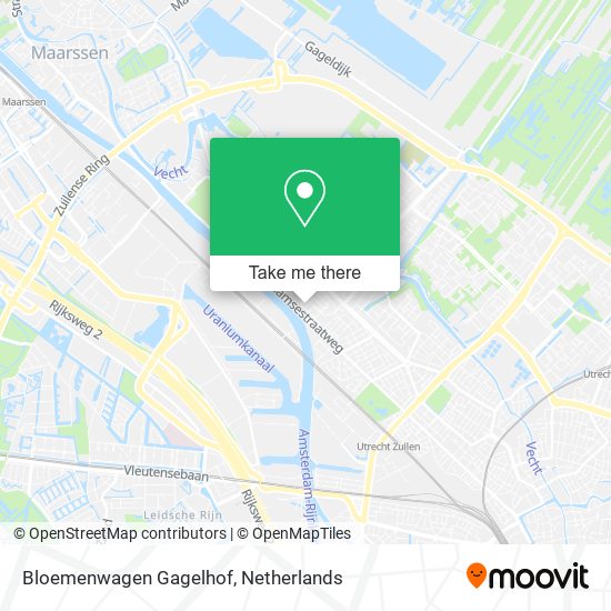 Bloemenwagen Gagelhof map