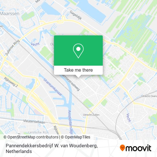 Pannendekkersbedrijf W. van Woudenberg map