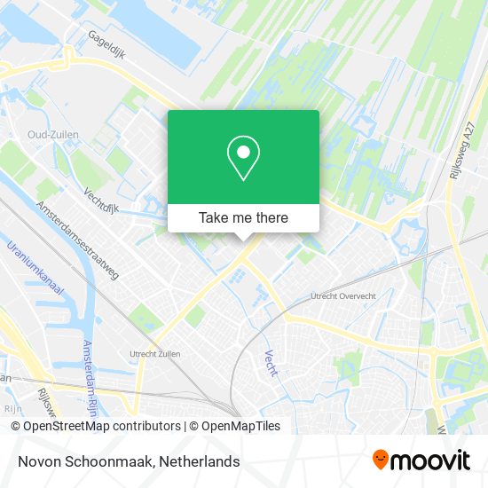 Novon Schoonmaak map