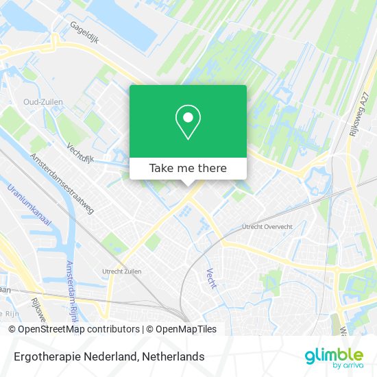 Ergotherapie Nederland map