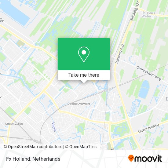 Fx Holland map