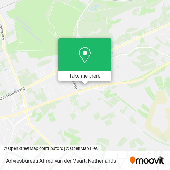 Adviesbureau Alfred van der Vaart map