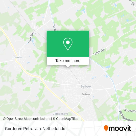 Garderen Petra van map