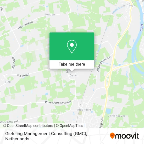 Gieteling Management Consulting (GMC) map