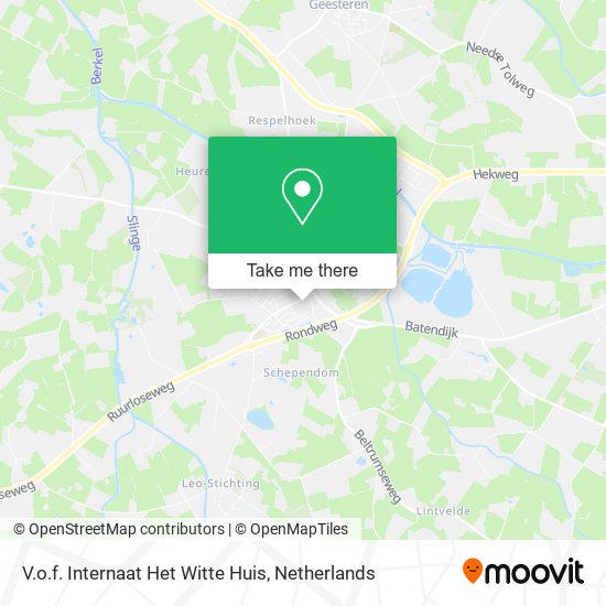 V.o.f. Internaat Het Witte Huis map