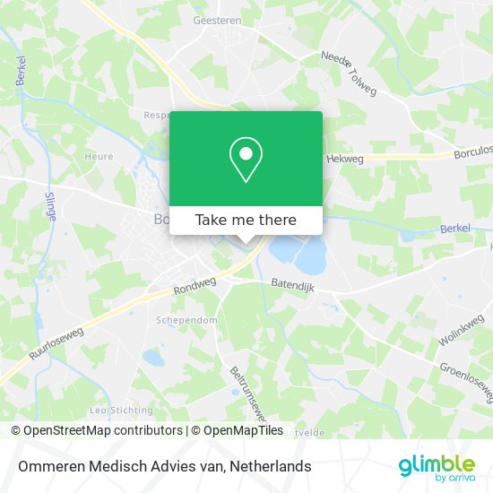 Ommeren Medisch Advies van map