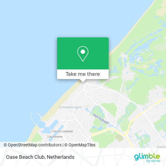 Oase Beach Club map