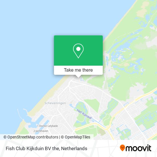 Fish Club Kijkduin BV the Karte