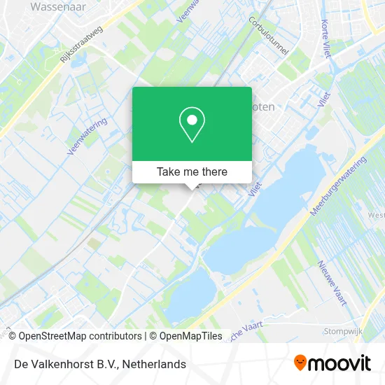 De Valkenhorst B.V. map