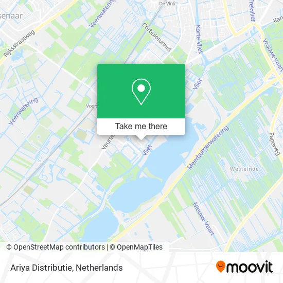 Ariya Distributie map